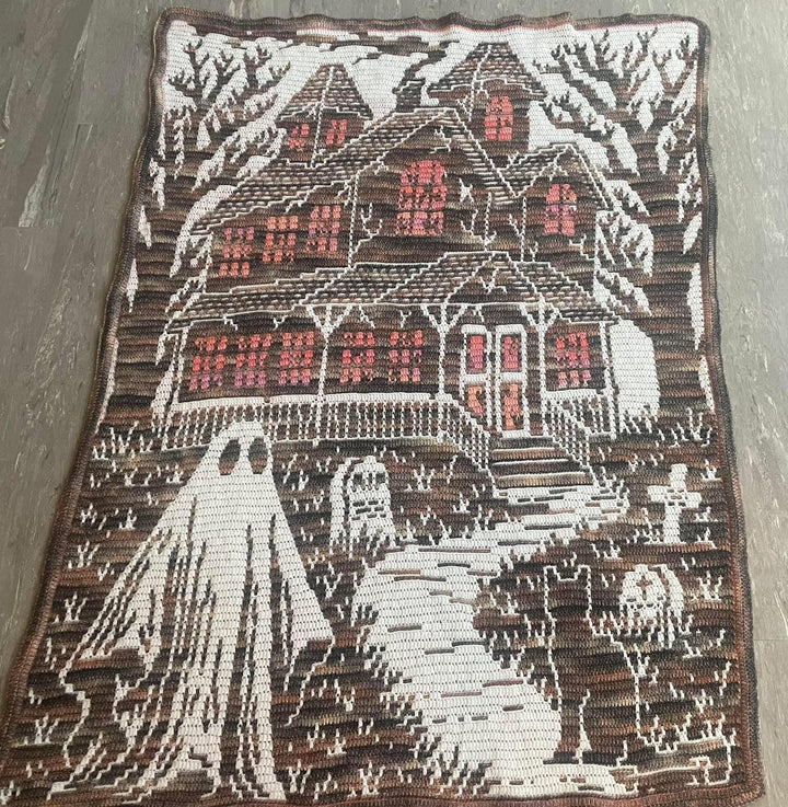 Phantom Manor Mosaic Blanket Pattern