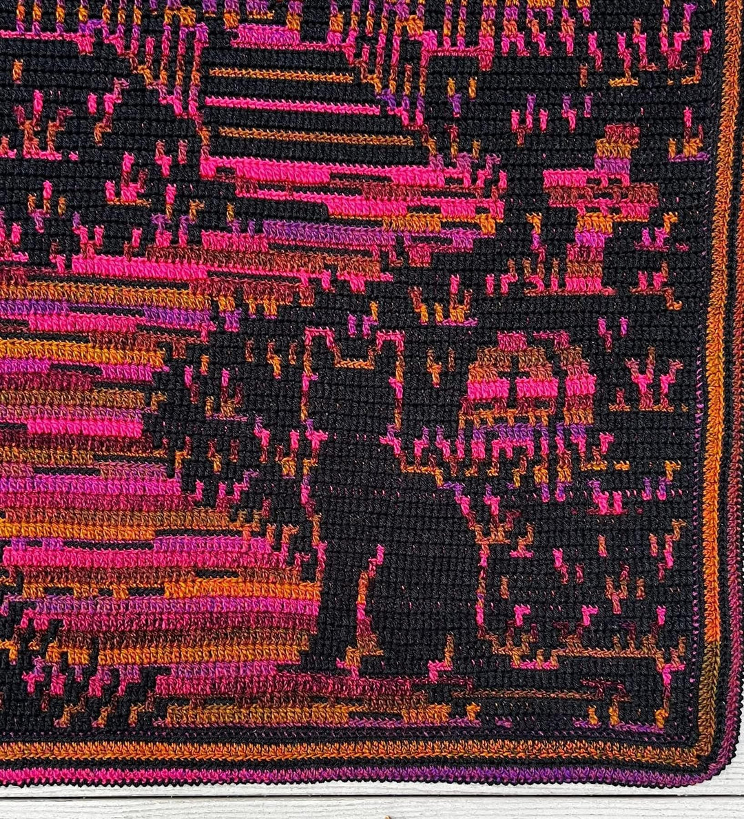 Phantom Manor Mosaic Blanket Pattern