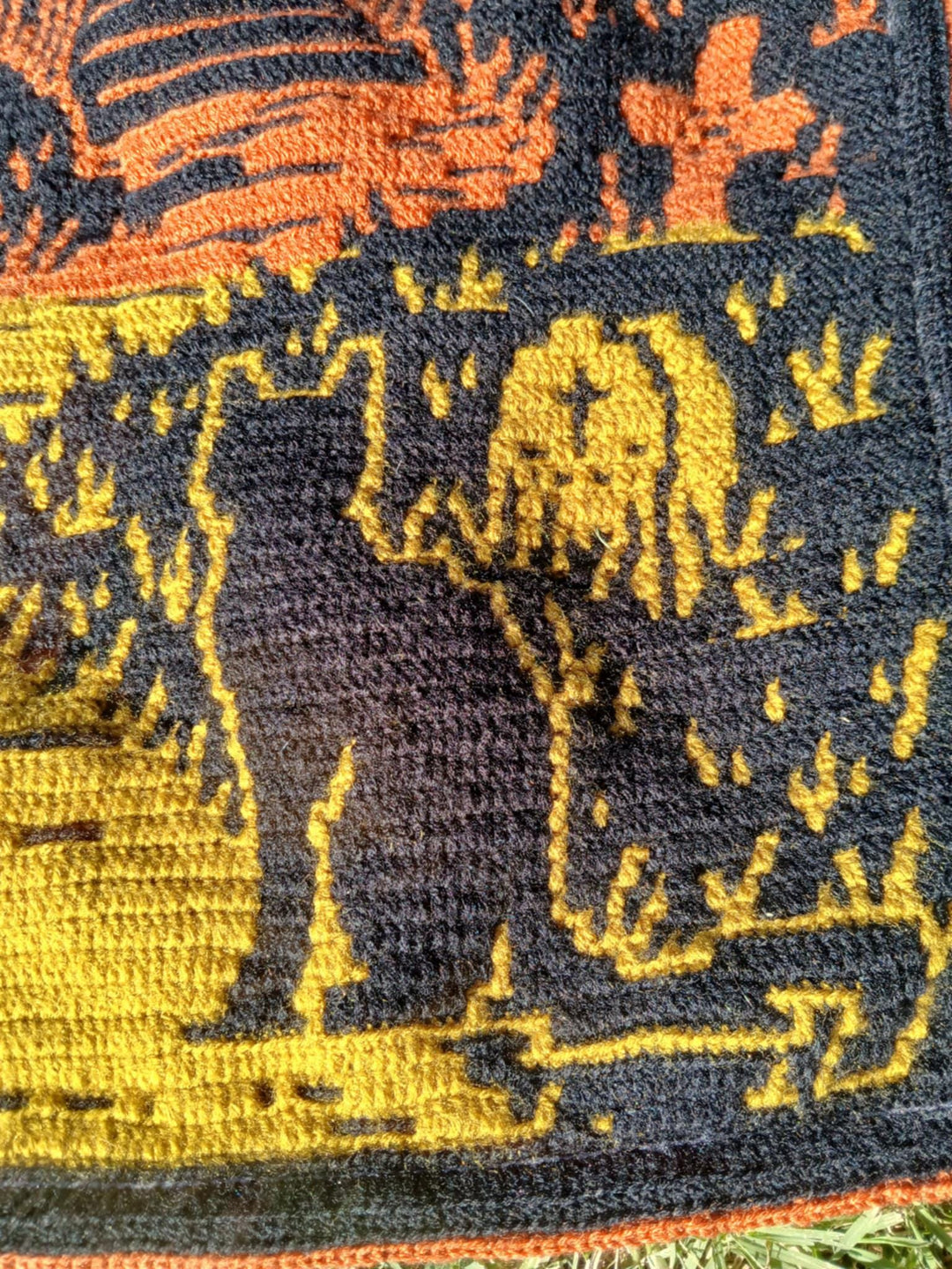 Phantom Manor Mosaic Blanket Pattern