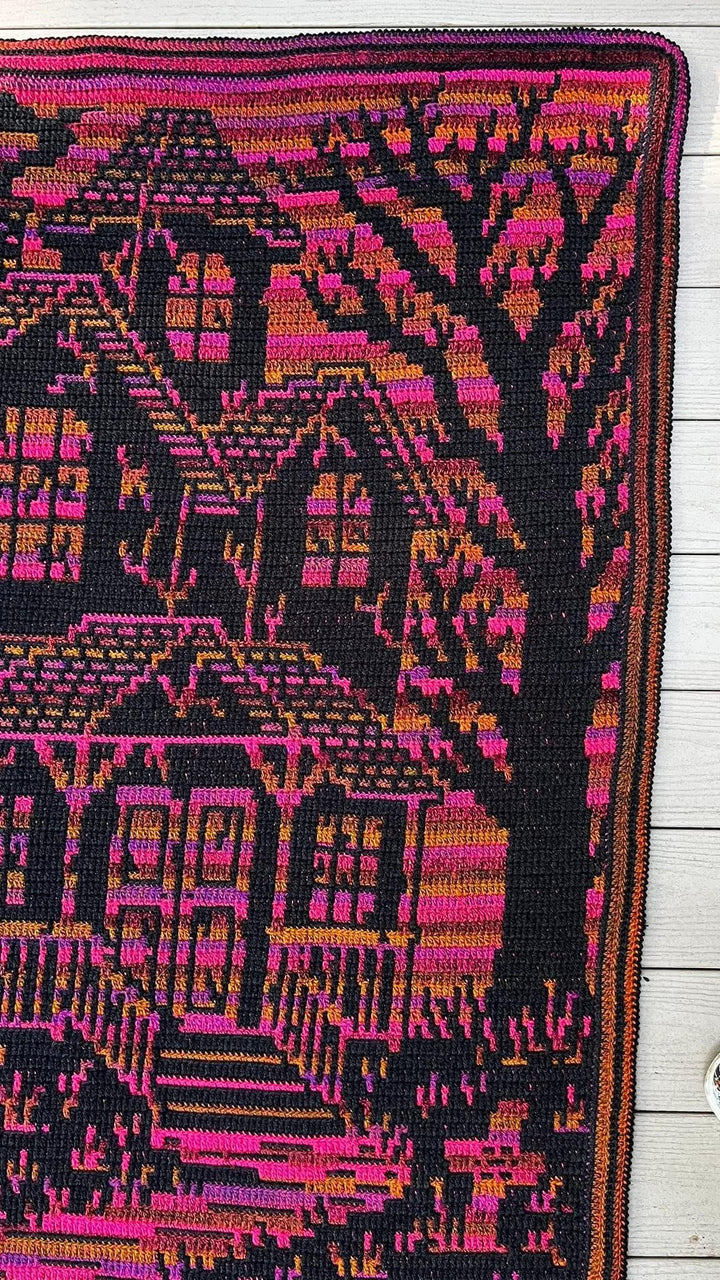 Phantom Manor Mosaic Blanket Pattern