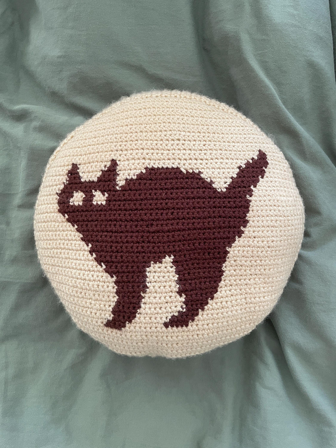 Halloween Pillow Crochet Pattern