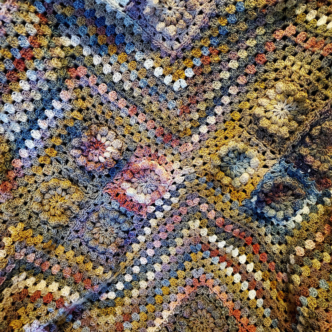 Monet Inspired Garden Blanket Crochet Pattern