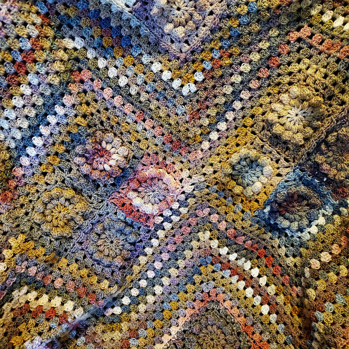 Monet Inspired Garden Blanket Crochet Pattern