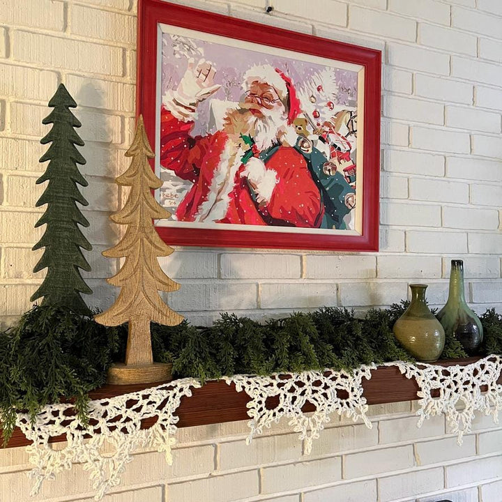 Snowflake Garland Crochet Pattern