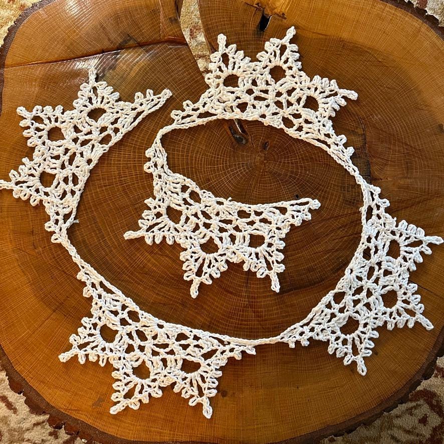 Snowflake Garland Crochet Pattern