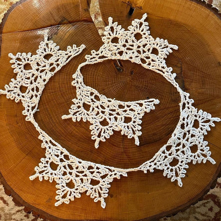 Snowflake Garland Crochet Pattern