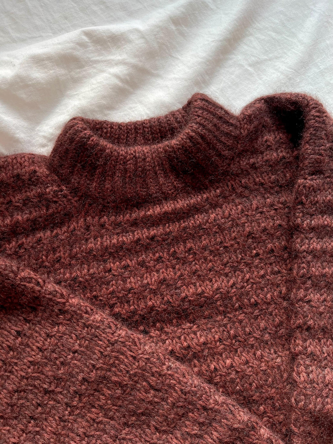 Knit Look Tunisian Sweater Crochet Pattern