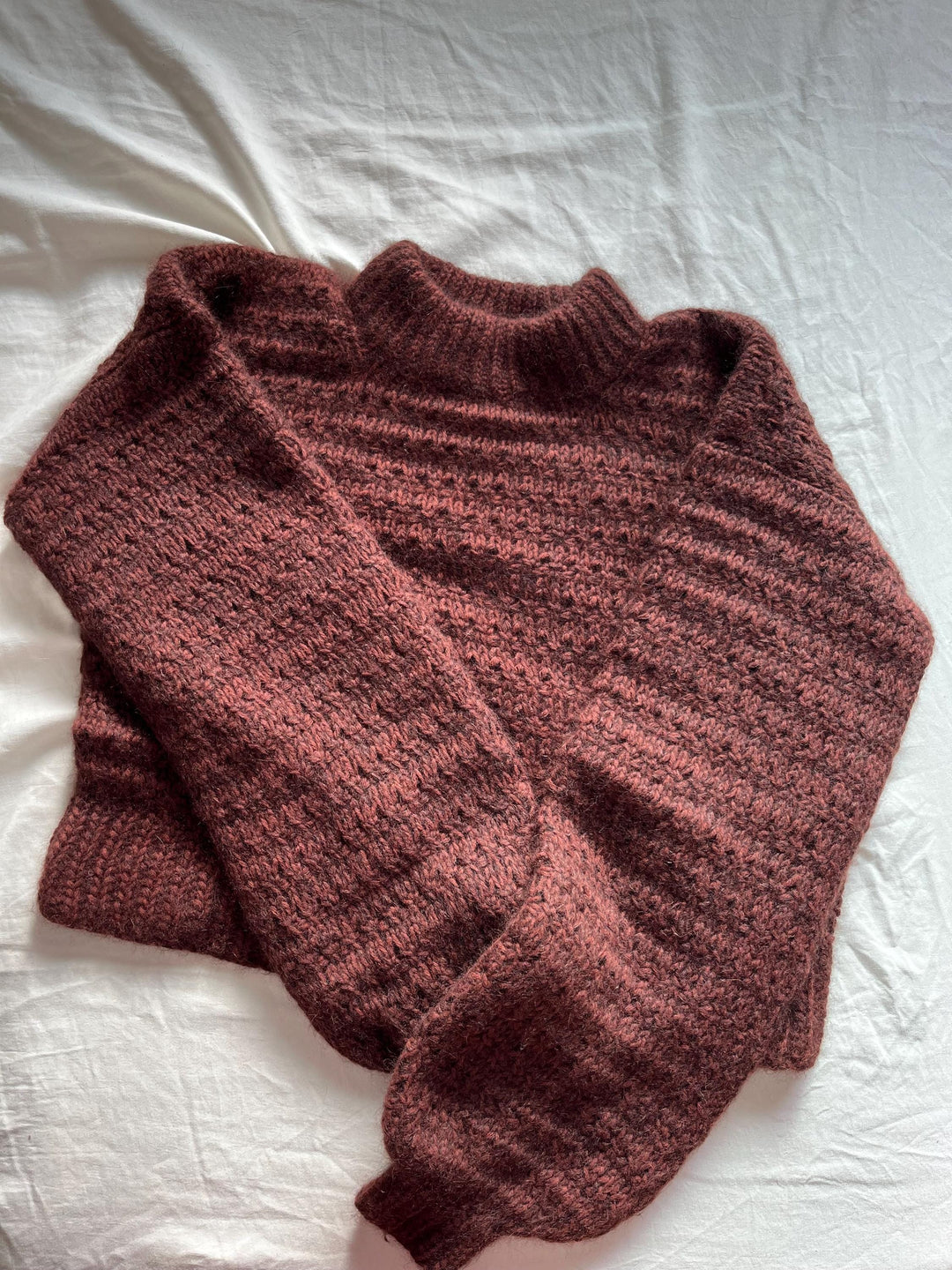 Knit Look Tunisian Sweater Crochet Pattern