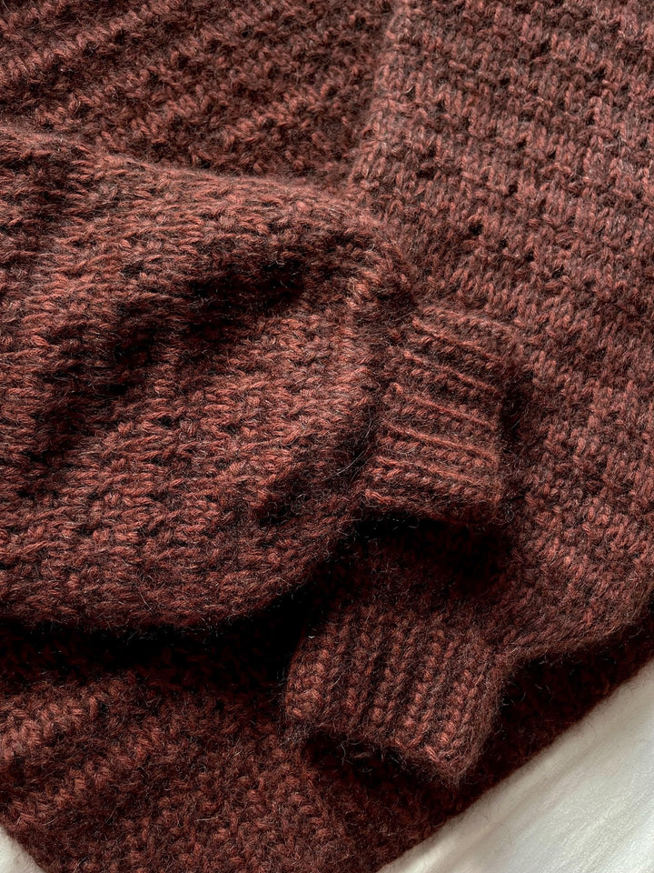 Knit Look Tunisian Sweater Crochet Pattern