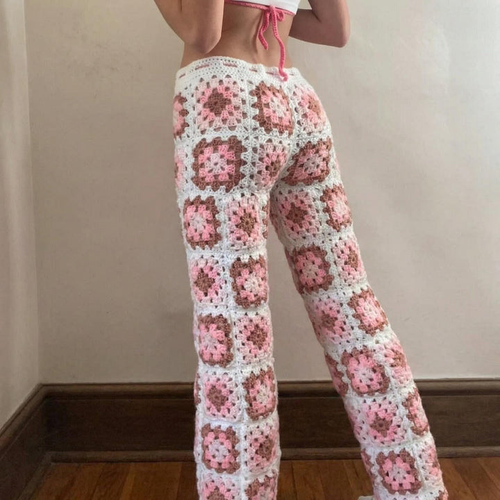 Boho Granny Square Pants Crochet Pattern