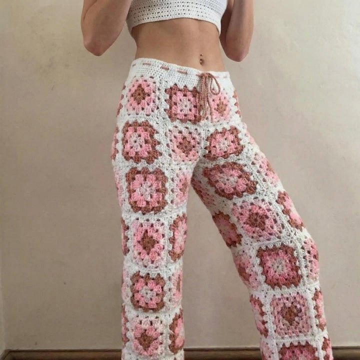 Boho Granny Square Pants Crochet Pattern