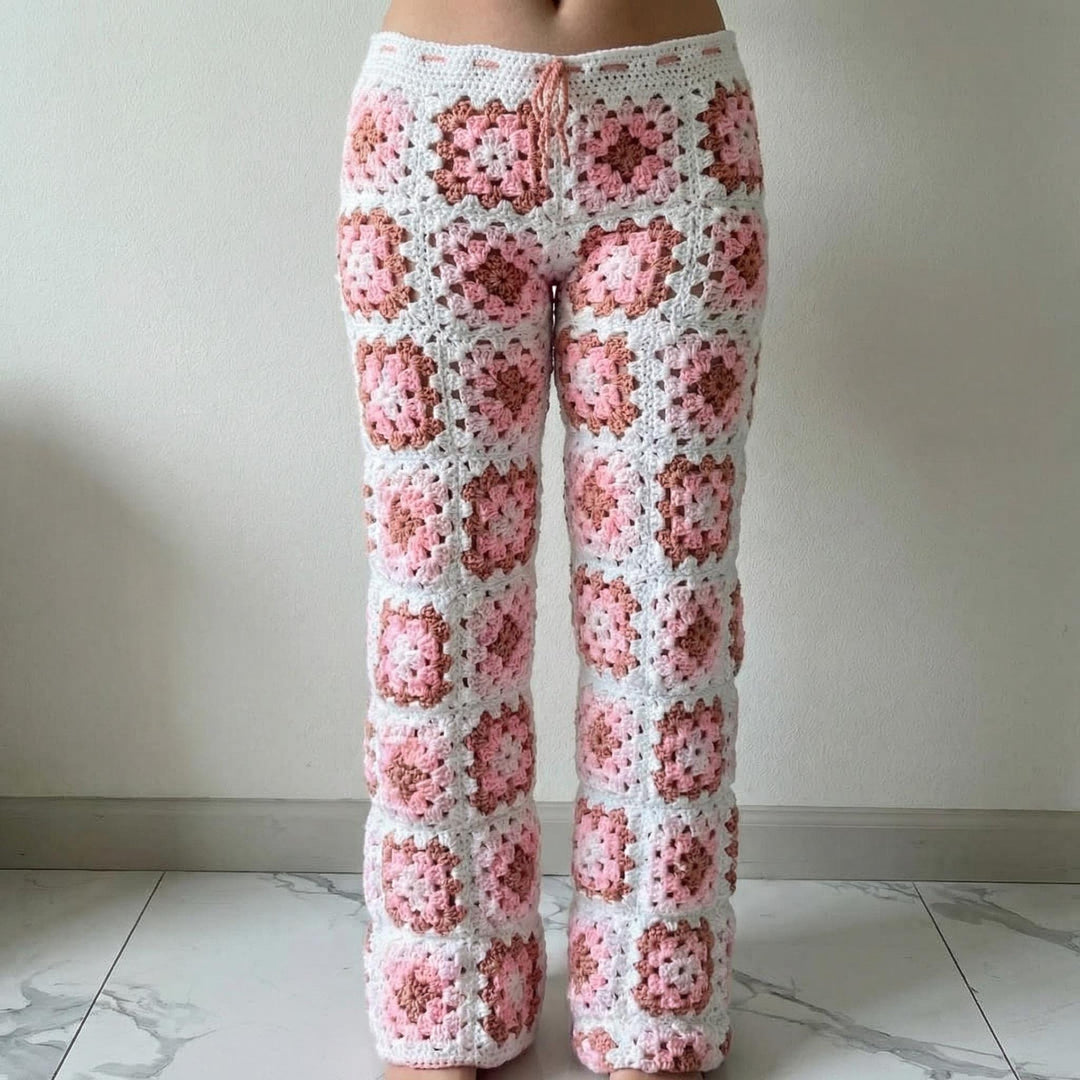 Boho Granny Square Pants Crochet Pattern
