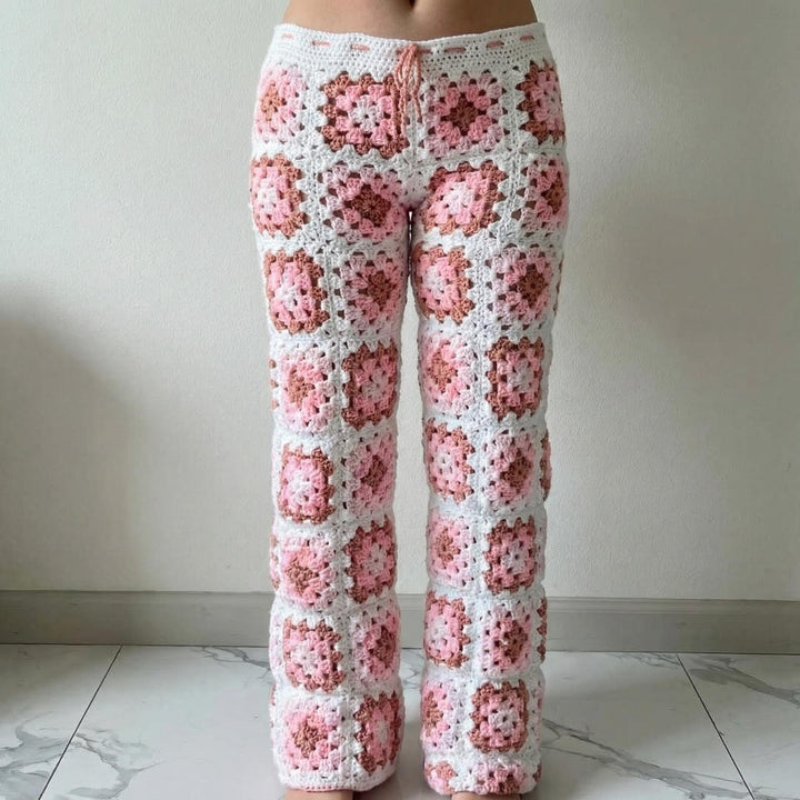 Boho Granny Square Pants Crochet Pattern