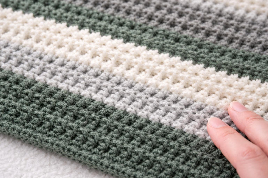 8 in 1 Alpine Weekend Throw Blanket Crochet Pattern