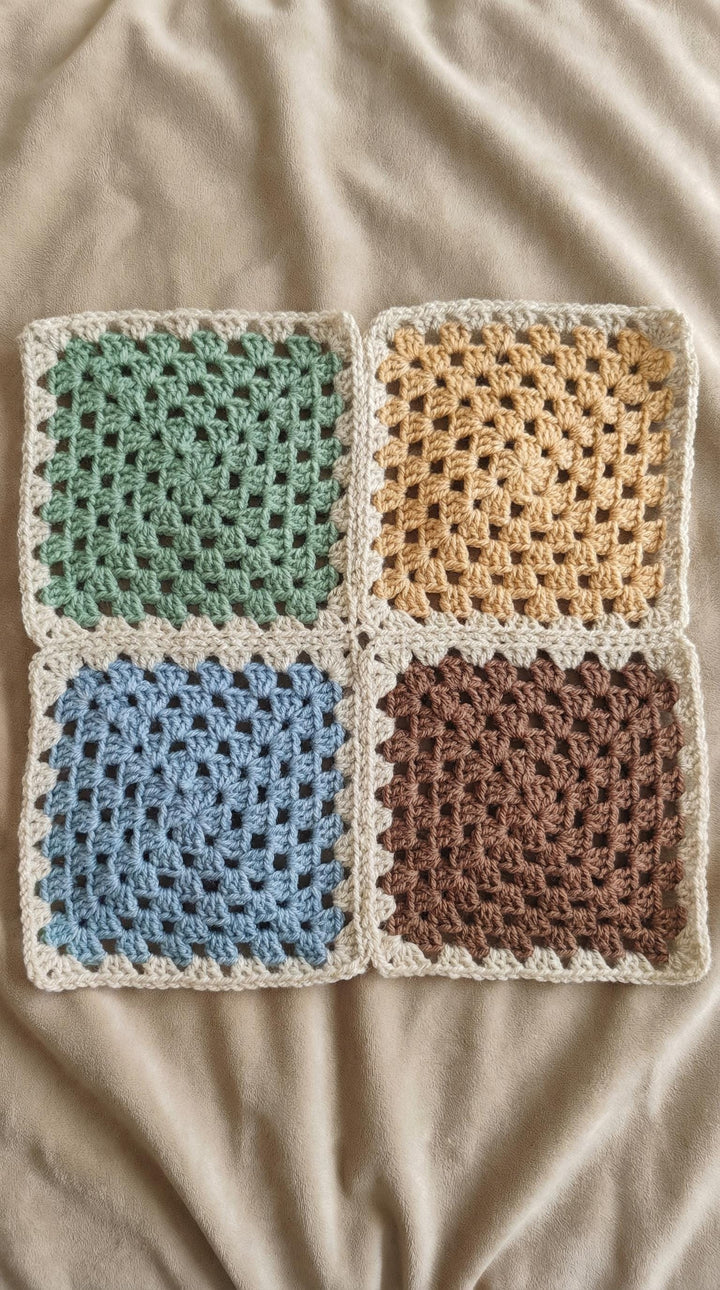 Classic Granny Square Blanket Crochet Pattern