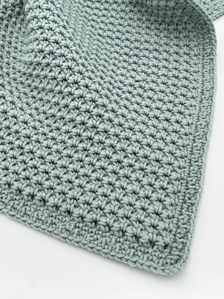One Row Repeat Driftstone Blanket Crochet Pattern
