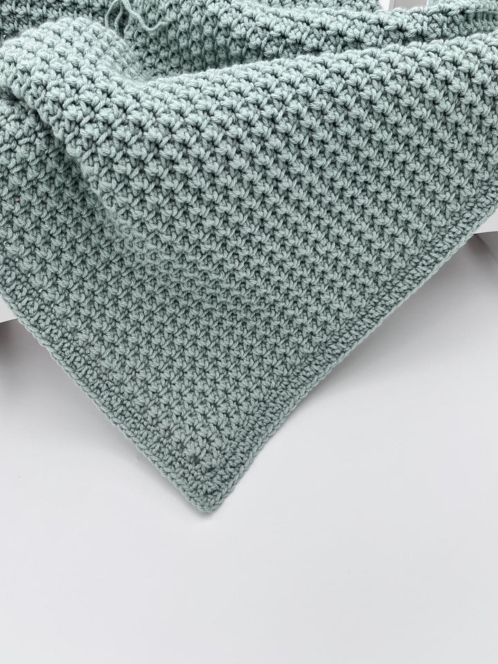 One Row Repeat Driftstone Blanket Crochet Pattern