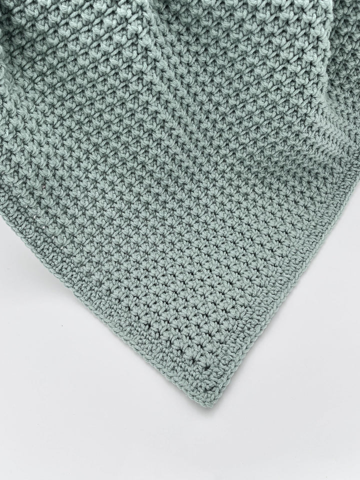 One Row Repeat Driftstone Blanket Crochet Pattern