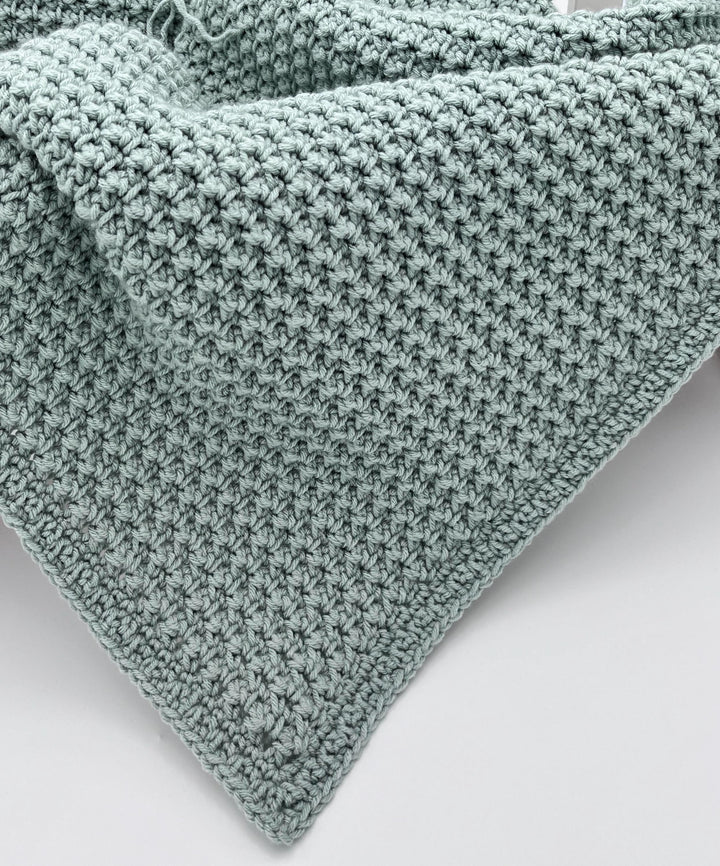 One Row Repeat Driftstone Blanket Crochet Pattern