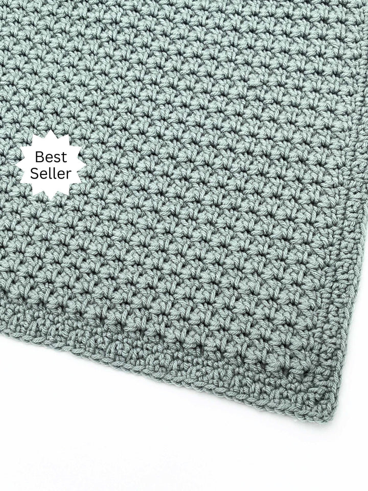 One Row Repeat Driftstone Blanket Crochet Pattern