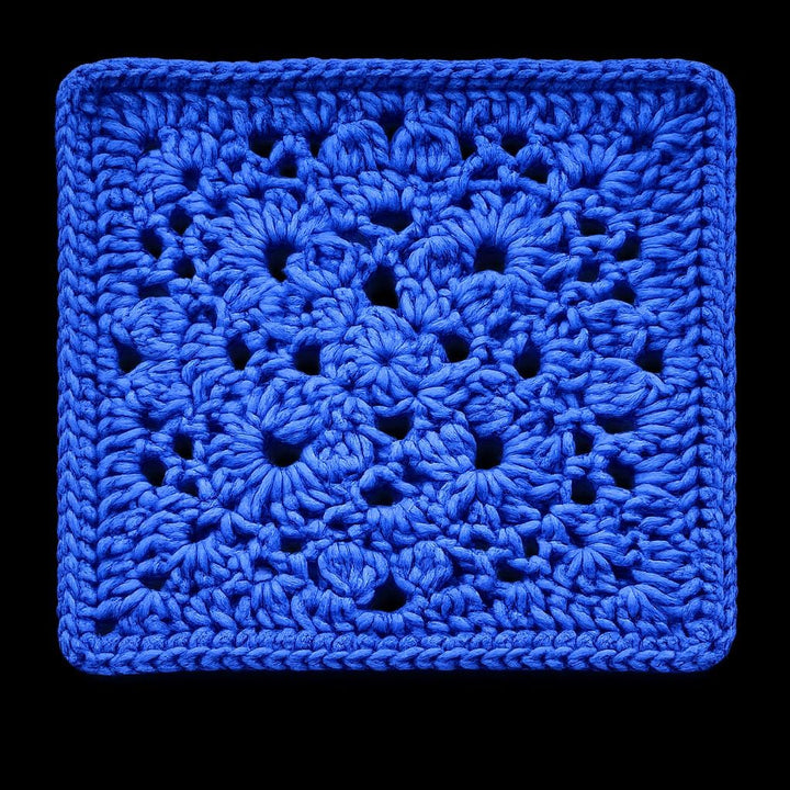 Gothic Lacy Floral Granny Square Crochet Pattern