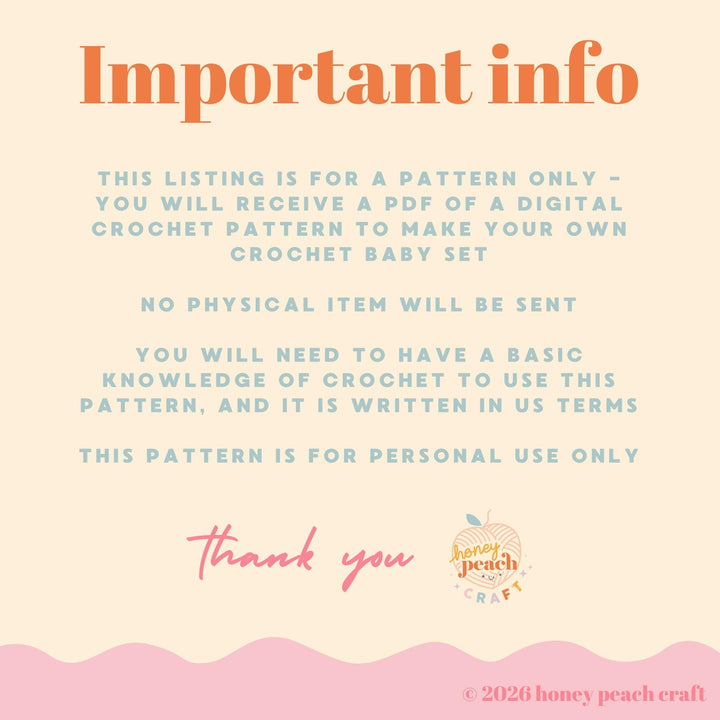 3 in 1 Pumpkin Baby Outfit Crochet Pattern