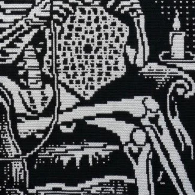 Skeleton Mosaic Crochet Blanket Pattern