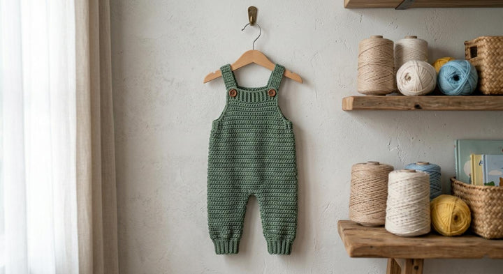 Cozy Baby Overall Crochet Pattern