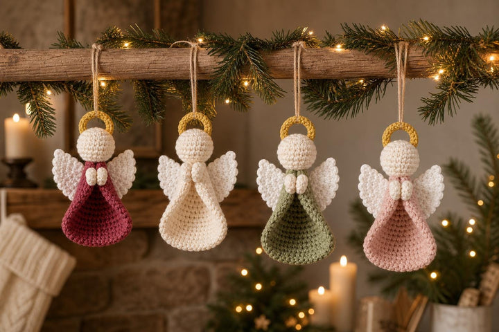 Angel Ornament Amigurumi Crochet Pattern