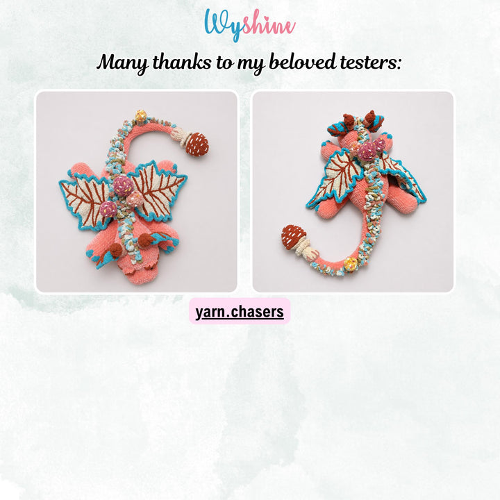 Fall Dragon Crochet Pattern