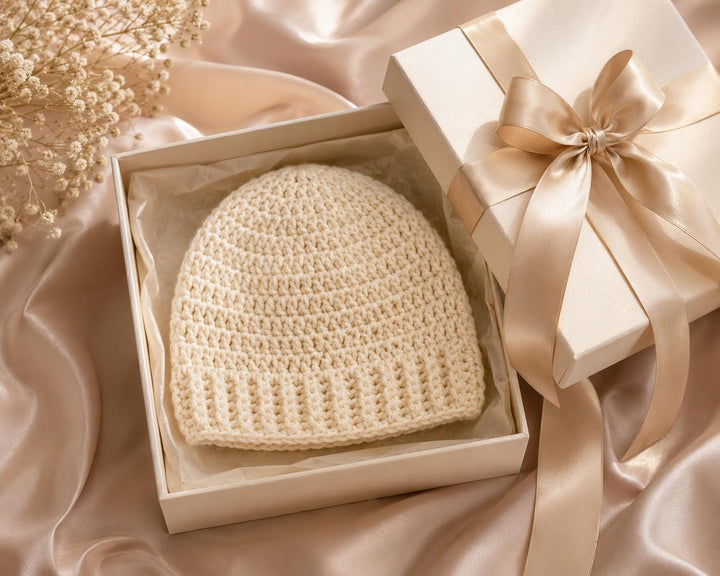 Simple Newborn Baby Hat Crochet Pattern