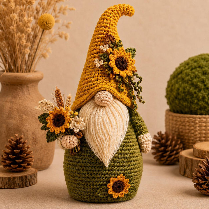 4 in 1 Seasonal Gnome Doll Crochet Pattern