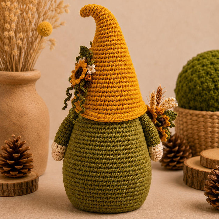 4 in 1 Seasonal Gnome Doll Crochet Pattern