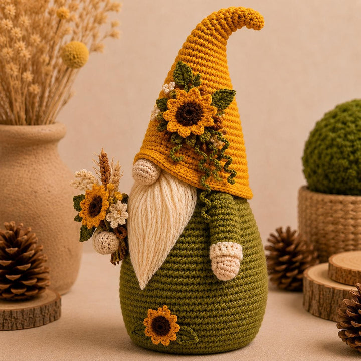 4 in 1 Seasonal Gnome Doll Crochet Pattern