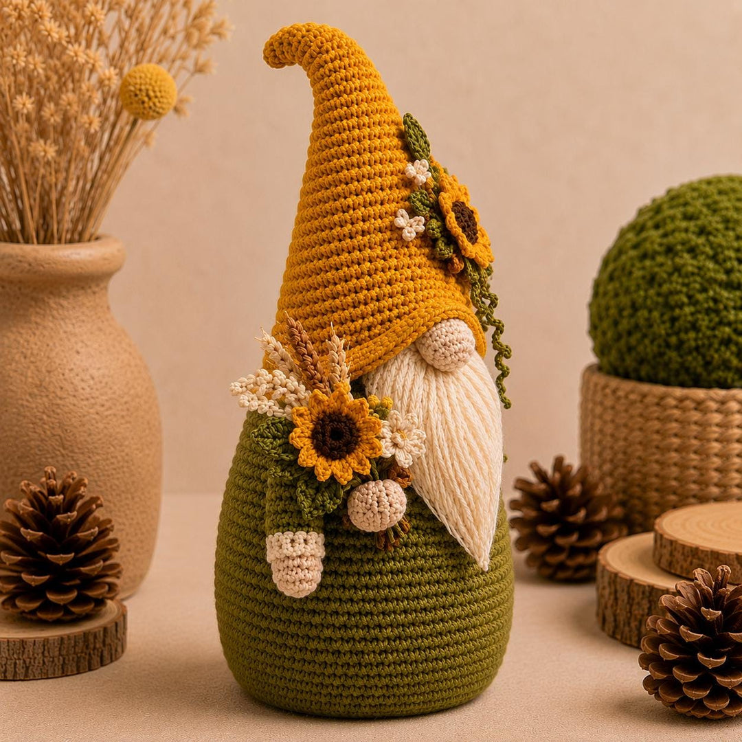 4 in 1 Seasonal Gnome Doll Crochet Pattern