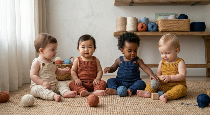 Cozy Baby Overall Crochet Pattern
