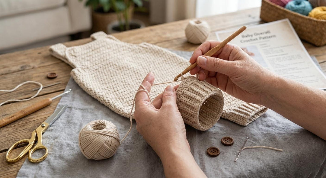 Cozy Baby Overall Crochet Pattern