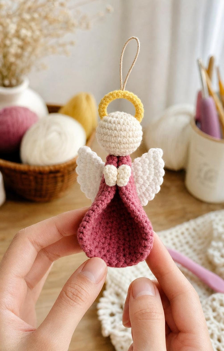 Angel Ornament Amigurumi Crochet Pattern