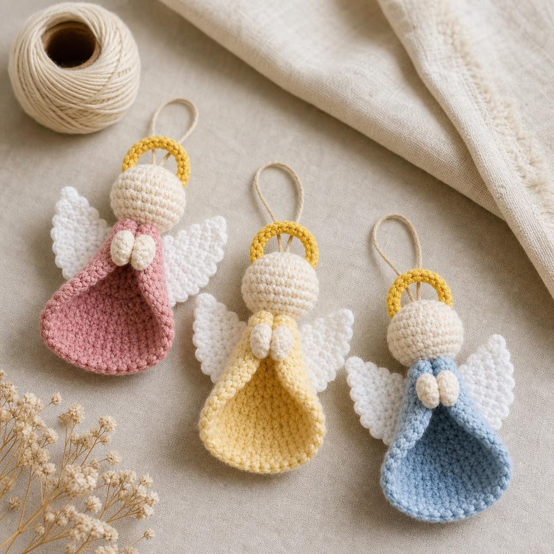 Angel Ornament Amigurumi Crochet Pattern