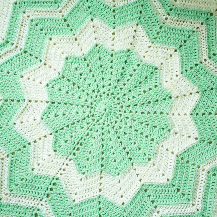 Quick Star Baby Blanket Crochet Pattern