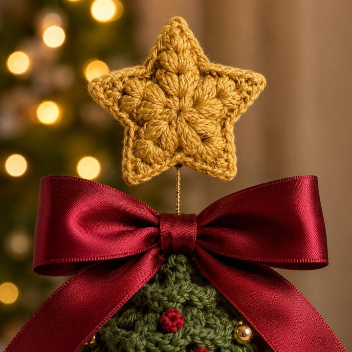 Ruffled Christmas Tree Crochet Pattern