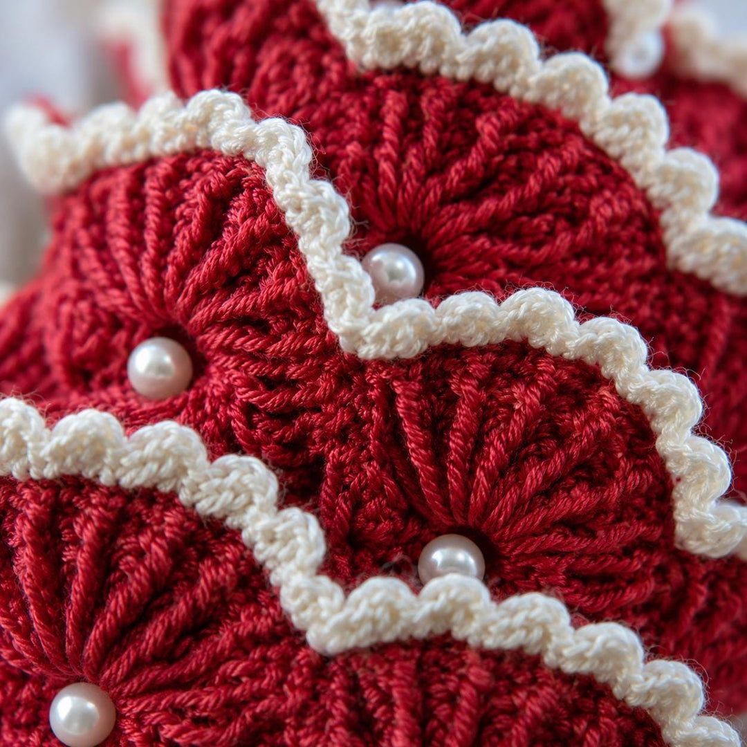 Ruffled Christmas Tree Crochet Pattern