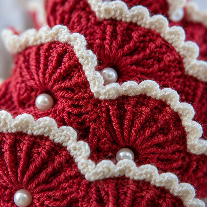 Ruffled Christmas Tree Crochet Pattern