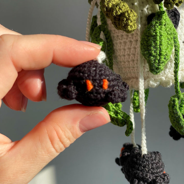4 in 1 Halloween Hanging Plants Crochet Pattern