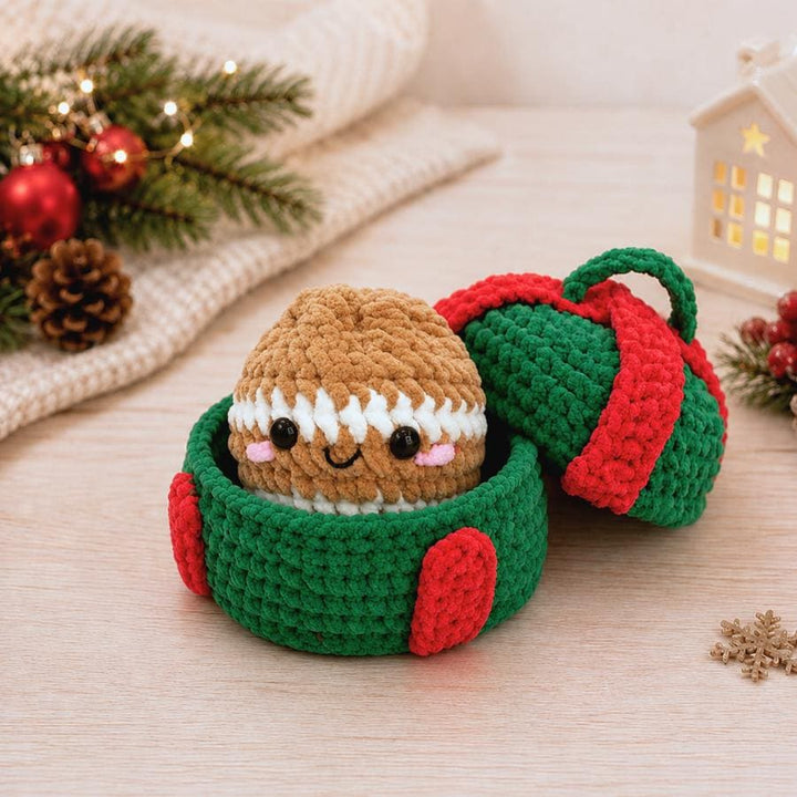 7 in 1 Christmas Dumplings Amigurumi Crochet Pattern