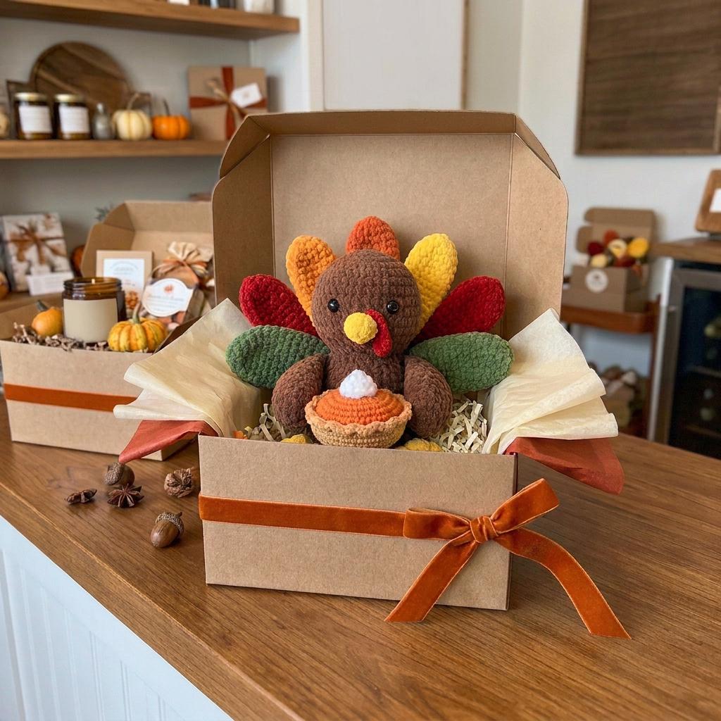 Cute Thanksgiving Turkey Amigurumi Crochet Pattern