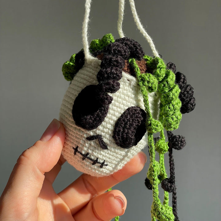 4 in 1 Halloween Hanging Plants Crochet Pattern