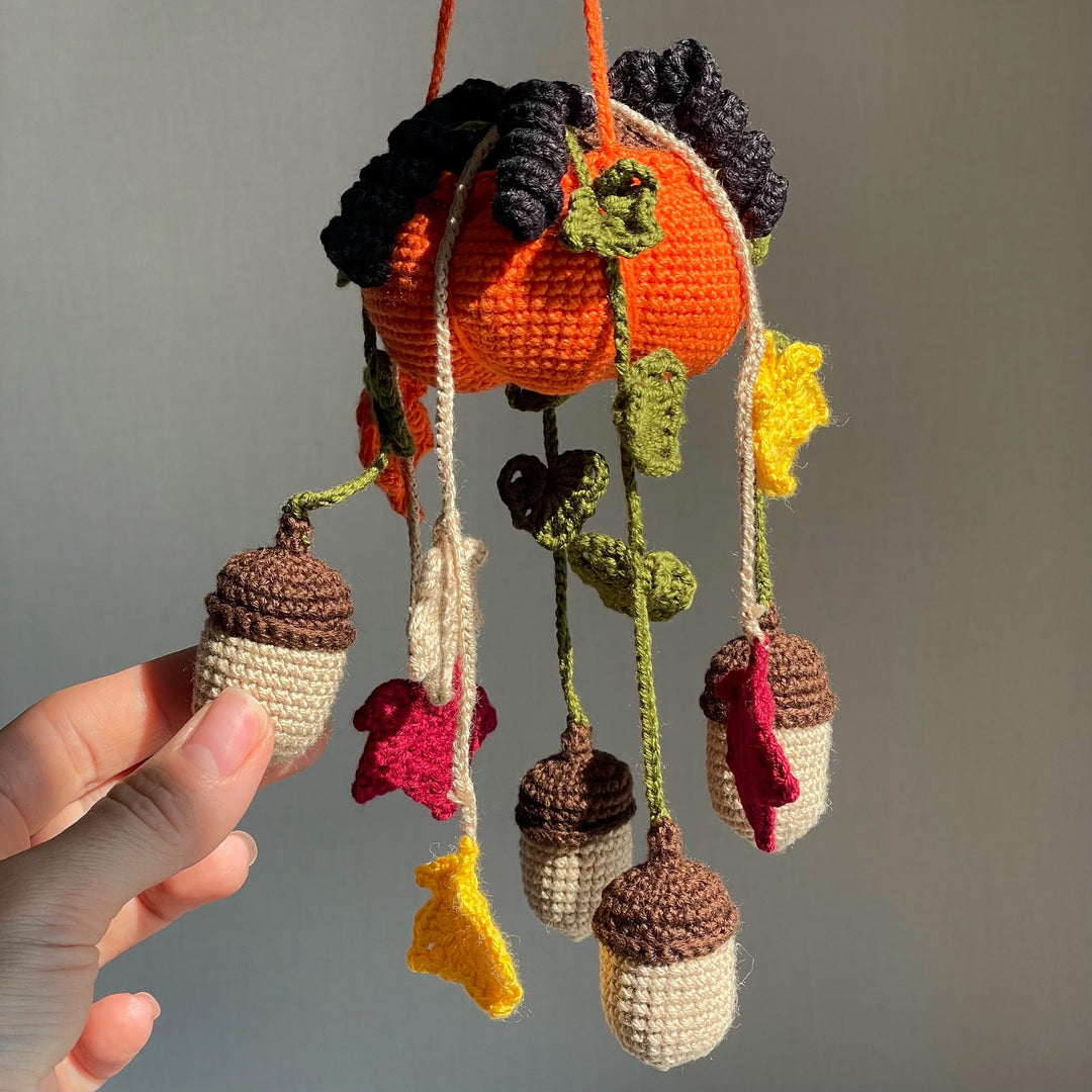 4 in 1 Halloween Hanging Plants Crochet Pattern