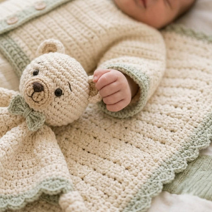 7 in 1 Baby Gift Set Crochet Pattern