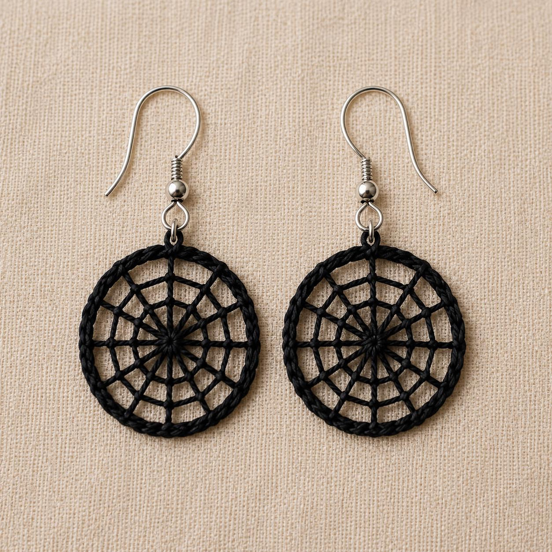6 in 1 Halloween Earrings Crochet Pattern